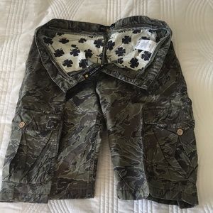 Lucky brand camo shorts
